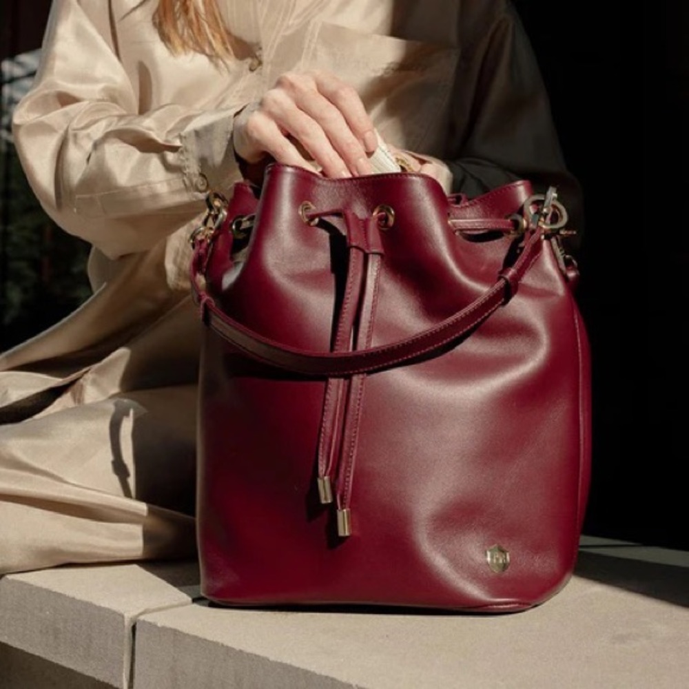 Poppy Barley Bucket Bag